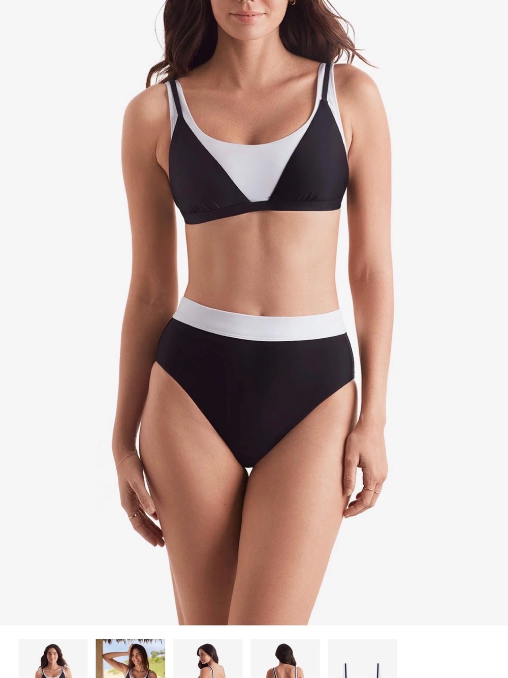 🤍NWT Mimi Flamingo Drift Swim Top